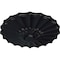 Ekena Millwork Shakuras Ceiling Medallion (Fits Canopies up to 1 3/8"), Hand-Painted Steel Gray, 9"OD x 1 3/8"P CM09SHSGS - alternate 5